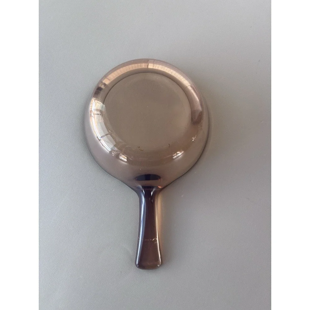 LOT/2 Vision Corning‎ Ware Amber Glass Frying Pans 5.75